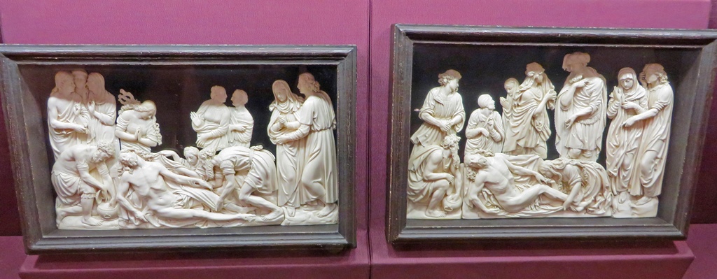 Ivory Reliefs of Lamentation of Christ